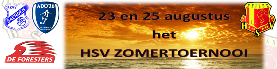 23 + 25 augustus: HSV ZOMERTOERNOOI 2024